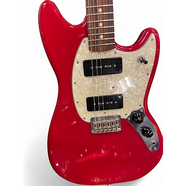 Used 2017 Fender Mustang 90 Dakota Red Solid Body Electric Guitar