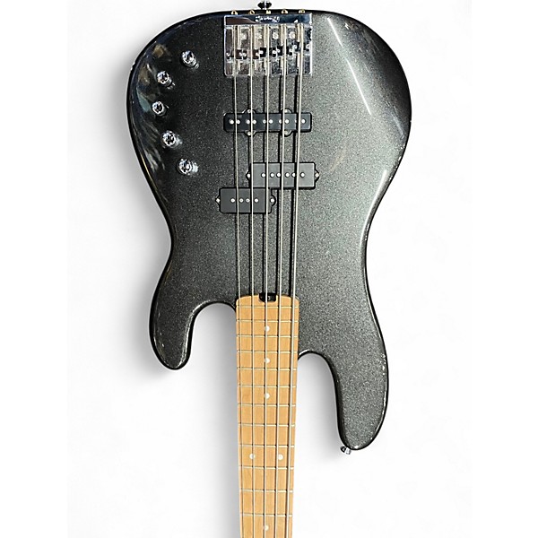 Used Charvel Pro Mod San Dimas PJ V Metallic Black Electric Bass Guitar