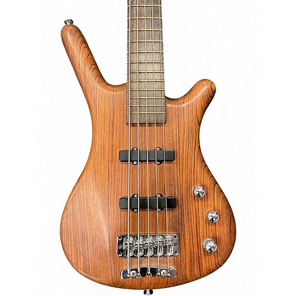 Used Warwick Corvette Standard Natural Electric Bass Guitar