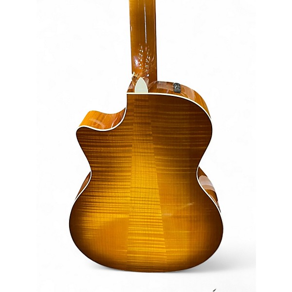 Used Taylor  614-CE 2 Color Sunburst Acoustic Electric Guitar