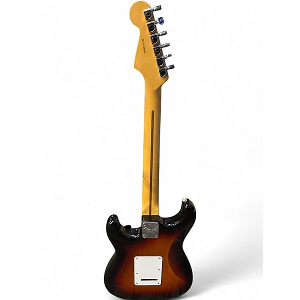 Used Fender American Standard Stratocaster 2 Tone Sunburst Solid Body Electric Guitar