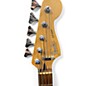 Used Fender Standard Jazz Bass V 5 String Blue Electric Bass Guitar