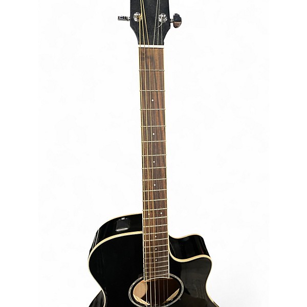Used Yamaha APX600 Black Acoustic Electric Guitar