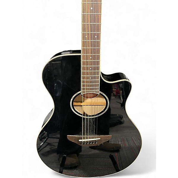Used Yamaha APX600 Black Acoustic Electric Guitar