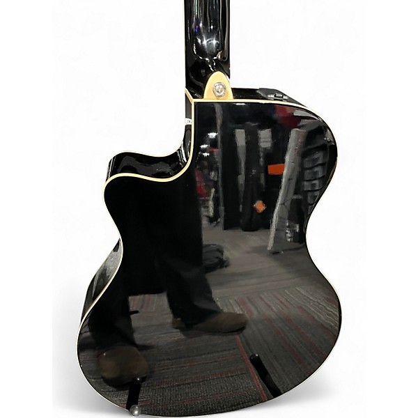 Used Yamaha APX600 Black Acoustic Electric Guitar