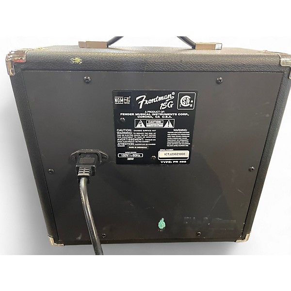 Used Fender Frontman 15G 15W Guitar Combo Amp