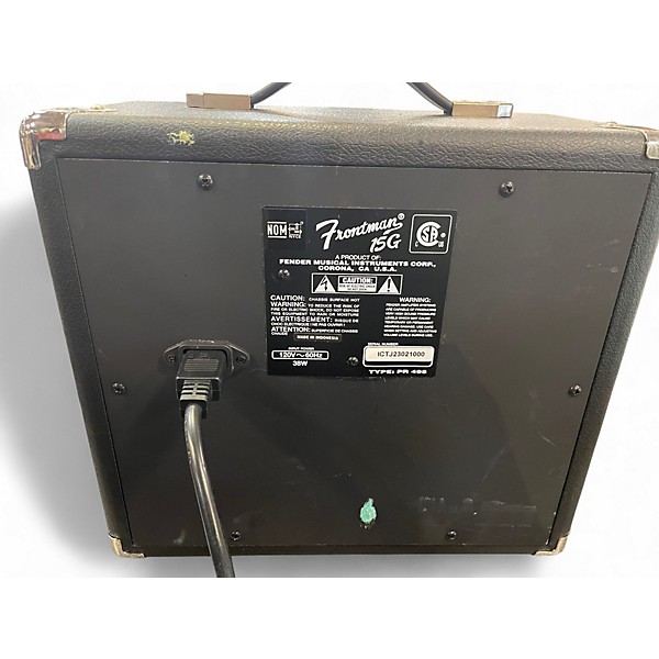 Used Fender Frontman 15G 15W Guitar Combo Amp