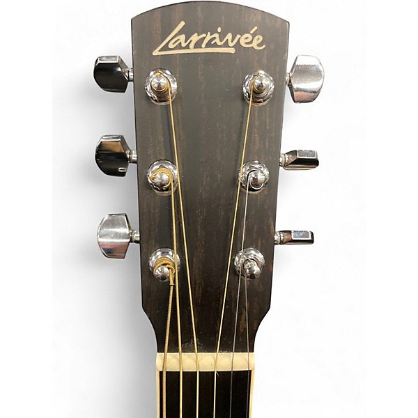 Used Larrivee LV03R Natural Acoustic Electric Guitar