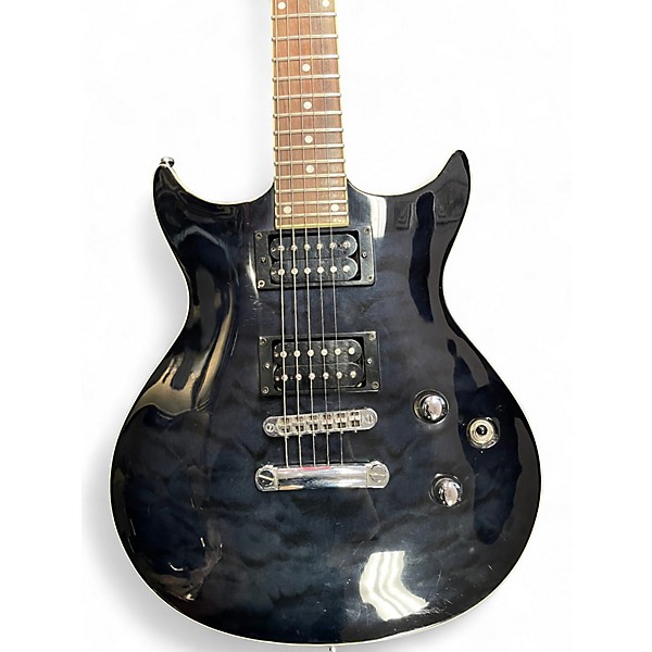 Used Washburn Lyon LCT24 Black Solid Body Electric Guitar