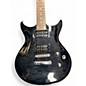 Used Washburn Lyon LCT24 Black Solid Body Electric Guitar