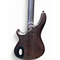 Used Schecter Guitar Research Diamond Passive Custom Active Blue Burst Electric Bass Guitar