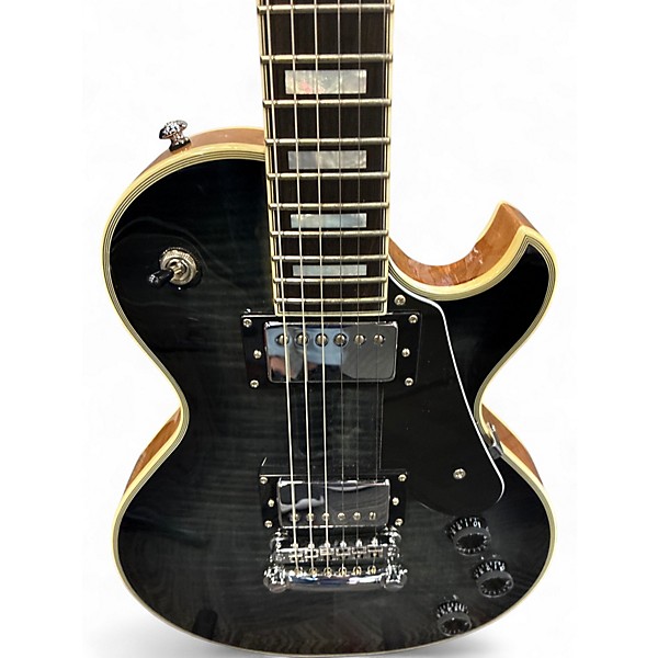 Used Schecter Guitar Research SOLO II CUSTOM GRAY BURST Solid Body Electric Guitar