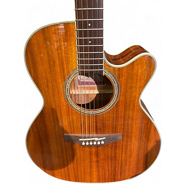 Used Takamine GN77KCE Walnut Acoustic Electric Guitar
