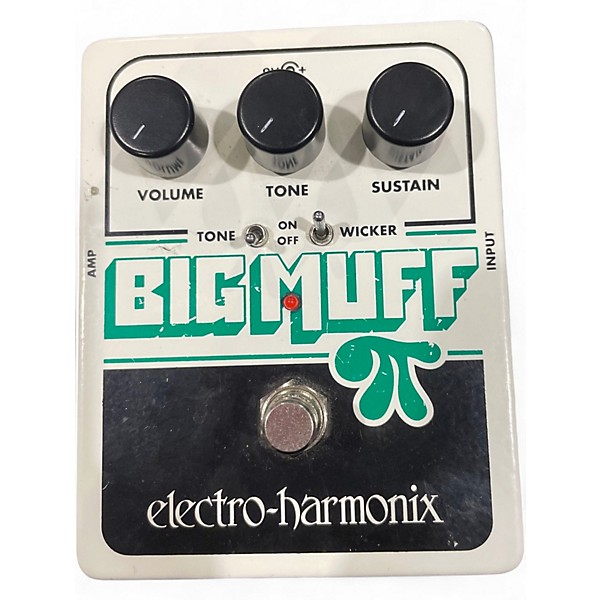 Used Electro-Harmonix Green Russian Big Muff Pi Fuzz Effect Pedal
