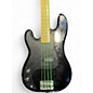 Used Samick LEFT HAND ARTIST 4 BASS Black Electric Bass Guitar