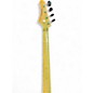 Used Samick LEFT HAND ARTIST 4 BASS Black Electric Bass Guitar