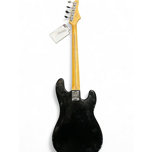 Used Samick LEFT HAND ARTIST 4 BASS Black Electric Bass Guitar