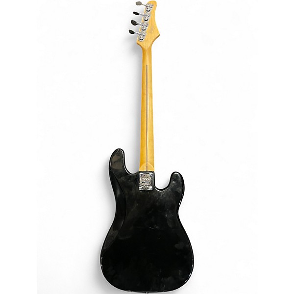 Used Samick LEFT HAND ARTIST 4 BASS Black Electric Bass Guitar