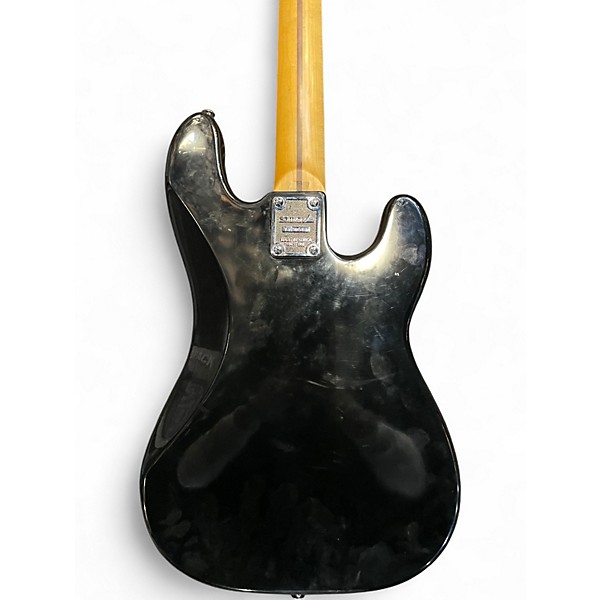 Used Samick LEFT HAND ARTIST 4 BASS Black Electric Bass Guitar