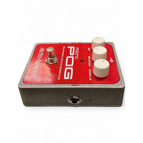 Used Electro-Harmonix Micro Pog Polyphonic Octave Generator Effect Pedal