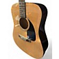 Used Fender FA115PK Natural Acoustic Guitar