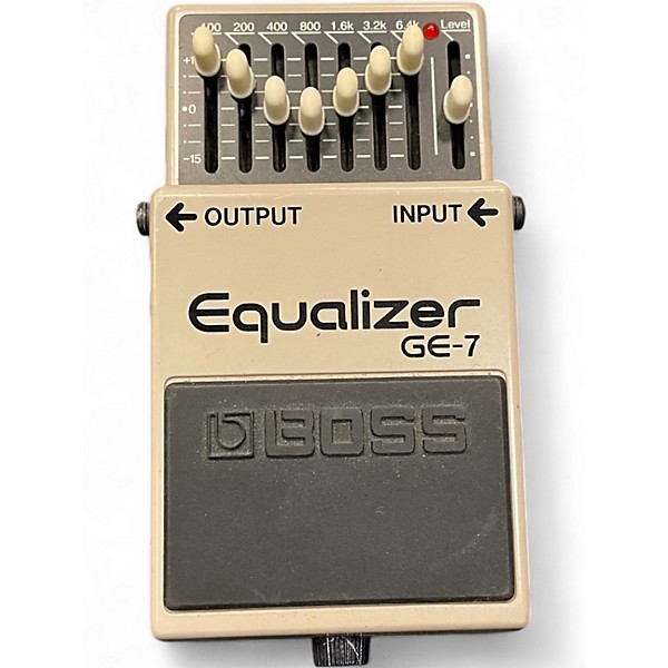 Used BOSS GE7 Equalizer Pedal