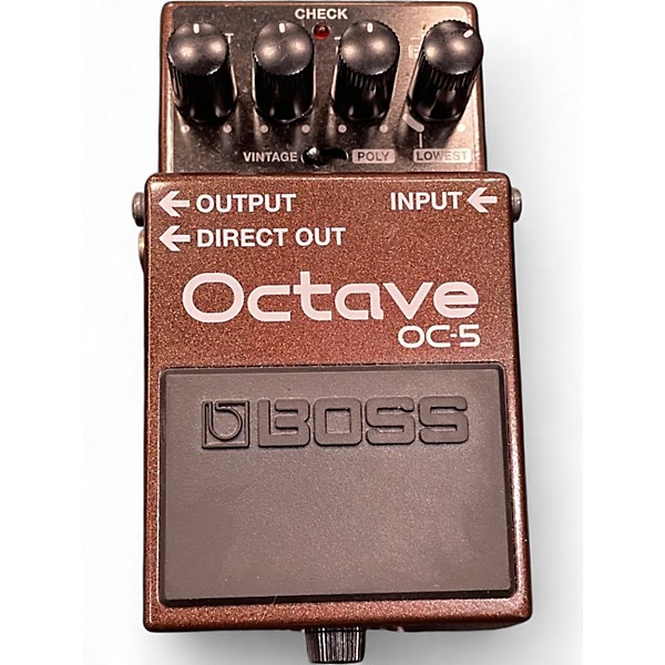 Used BOSS OC-5 Effect Pedal