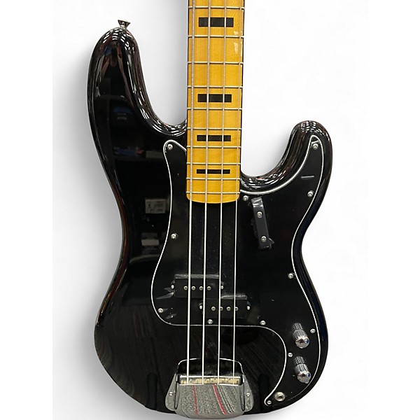 Used Squier Classic Vibe 1970S Precision Bass Black Electric Bass Guitar