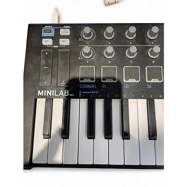 Used Arturia Minilab MKII MIDI Controller