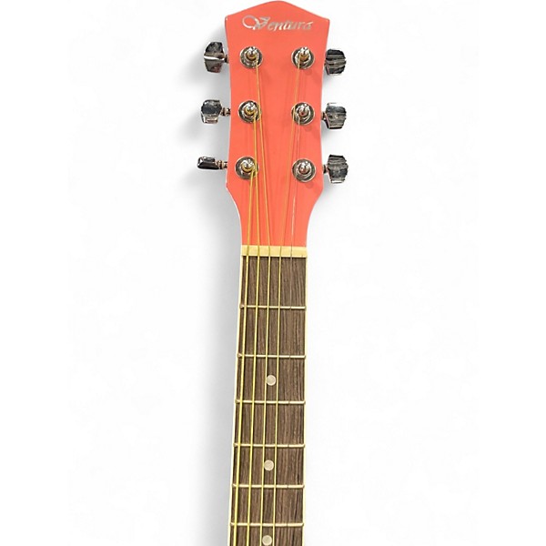 Used Ventura VWDOPINK Pink Acoustic Guitar