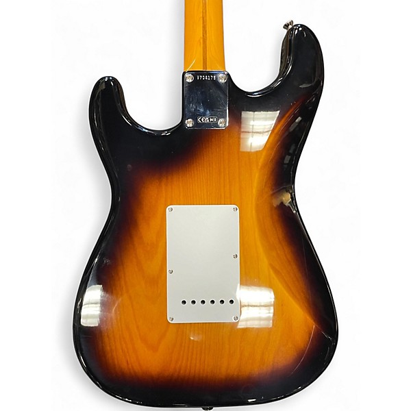 Used Fender 70TH ANNIVERSARY AMERICAN VINTAG II 54 STRATCASTER 2 Tone Sunburst Solid Body Electric Guitar
