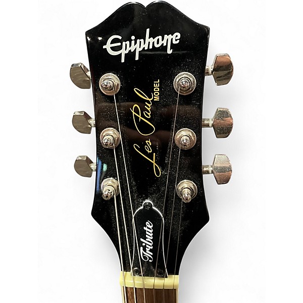 Used Epiphone Tribute Les Paul Standard 2 Color Sunburst Solid Body Electric Guitar