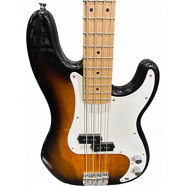 Used Squier Sonic Precision Bass Sunburst Electric Bass Guitar