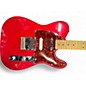 Used Fender Deluxe Nashville Power Telecaster Red Solid Body Electric Guitar