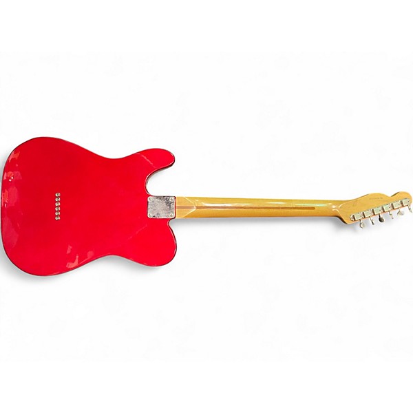 Used Fender Deluxe Nashville Power Telecaster Red Solid Body Electric Guitar
