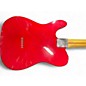 Used Fender Deluxe Nashville Power Telecaster Red Solid Body Electric Guitar