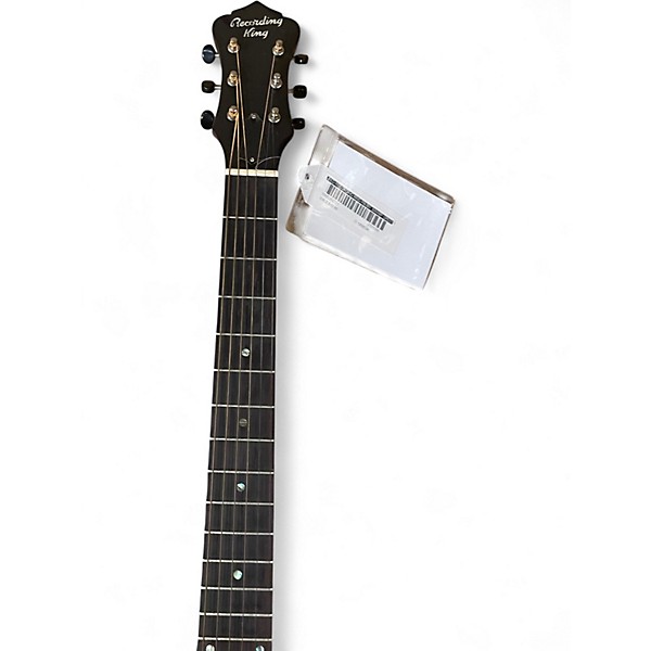 Used Recording King RM-997 Swamp Green Resonator Guitar