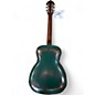Used Recording King RM-997 Swamp Green Resonator Guitar