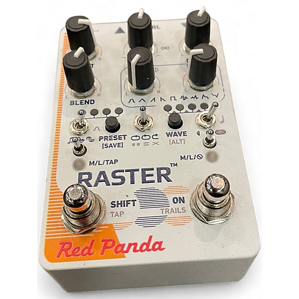 Used Red Panda RASTER Effect Pedal