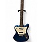 Used Squier PAWN SHOP SUPER SONIC BLUE SPARKLE Solid Body Electric Guitar