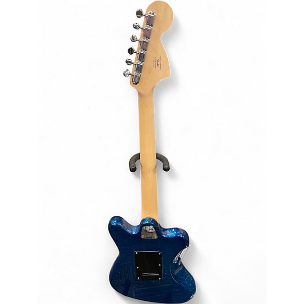Used Squier PAWN SHOP SUPER SONIC BLUE SPARKLE Solid Body Electric Guitar