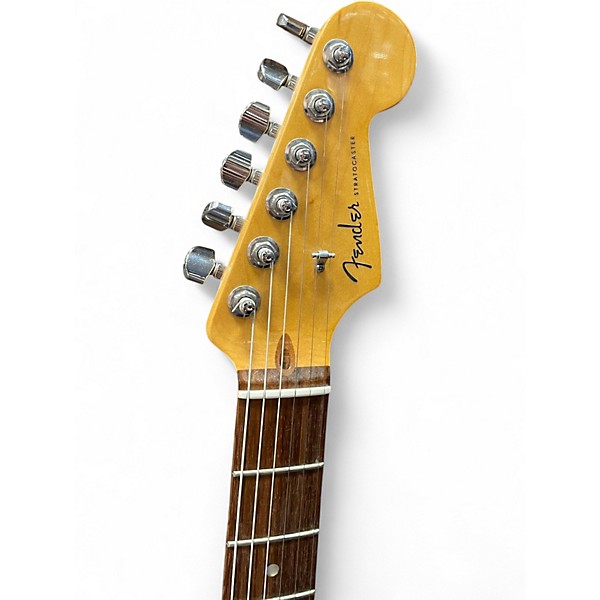 Used Fender American Deluxe Stratocaster Honey Burst Solid Body Electric Guitar