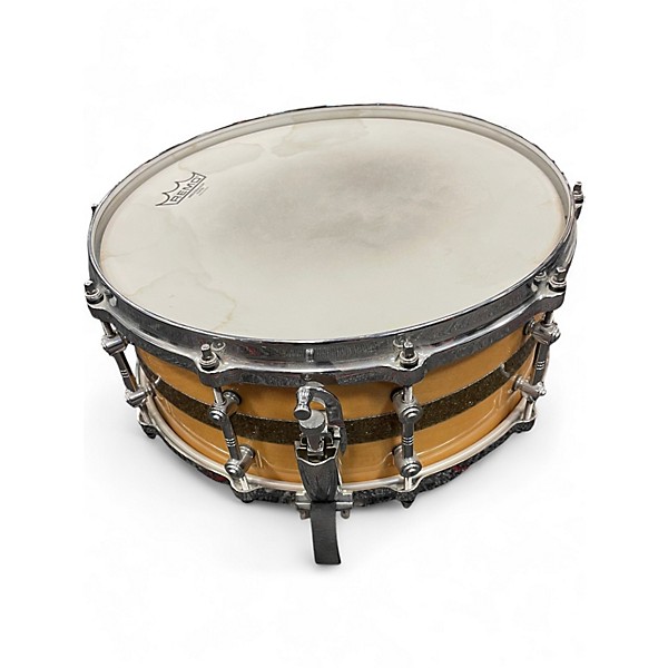 Used Gretsch Drums 14X5.5 Limited edition Gold series maple snare drum Maple Drum