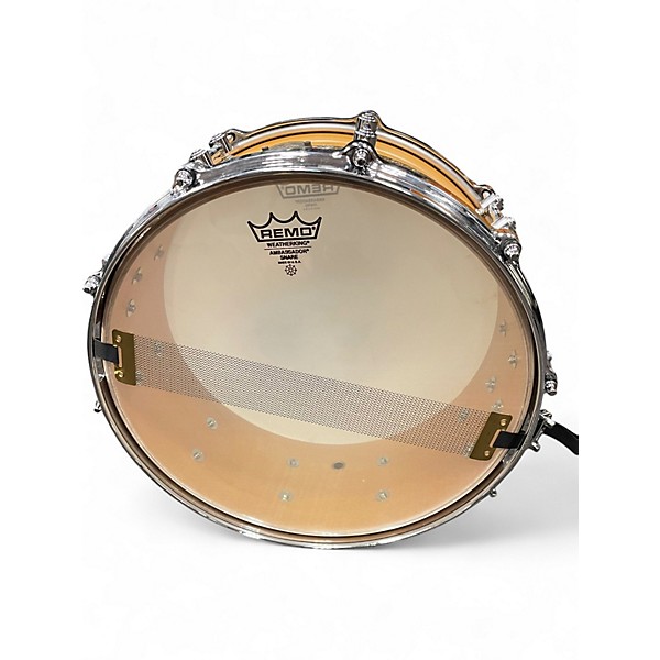 Used Gretsch Drums 14X5.5 Limited edition Gold series maple snare drum Maple Drum