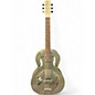 Used Gretsch Guitars G9201 Honeydipper Metal Round Neck Metallic Silver Resonator Guitar thumbnail
