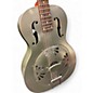 Used Gretsch Guitars G9201 Honeydipper Metal Round Neck Metallic Silver Resonator Guitar