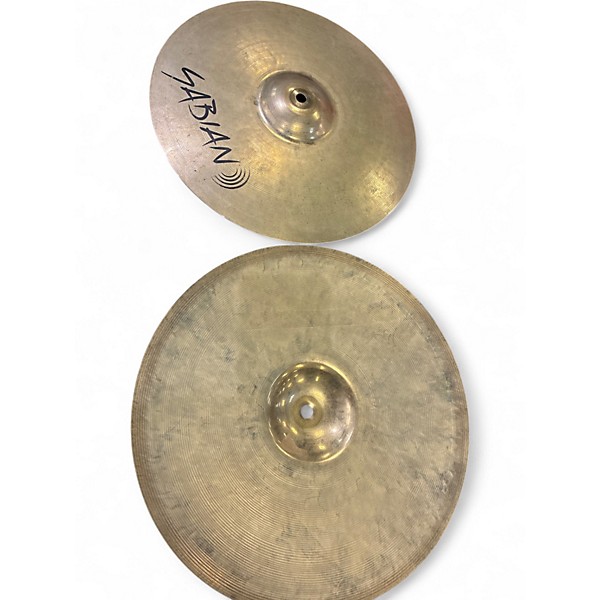 Used SABIAN 14in xsr hi hat Cymbal