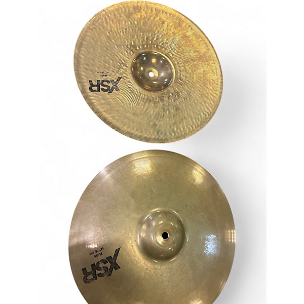 Used SABIAN 14in xsr hi hat Cymbal