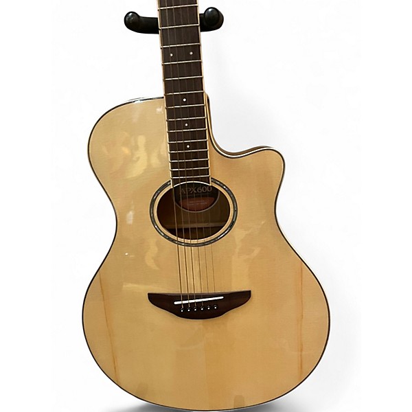Used Yamaha APX600 Natural Acoustic Electric Guitar