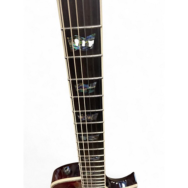 Used 2022 ESP ec-1000 Deluxe Wine Red Solid Body Electric Guitar